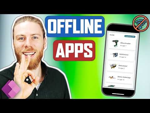 Offline Apps mit Power Apps: Daten speichern und synchronisieren