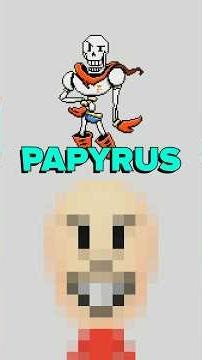 making Papyrus as a Mii