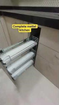 #shotsvideo #semi modular mettel kitchen complete #interiordesign #mumbai