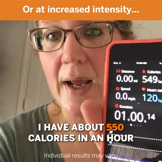 Many said electrical stimulation couldn't burn serious calories. They were wrong. Tired all the time? Joints that scream when you move? Carrying extra weight that makes every step harder? You're not alone. BionicGym changes everything: Some people have burned thousands of extra calories in a day. With training, people typically can hit 500 calories per hour. Some up to a thousand. Okay… Even beginners burn 200-300 calories during Zoom calls without sweating or getting breathless. Your body gets 