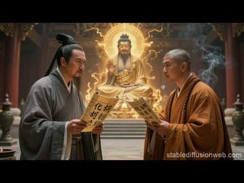 《化胡经》：老子化胡为佛的千年争论｜佛道论争的文化记忆