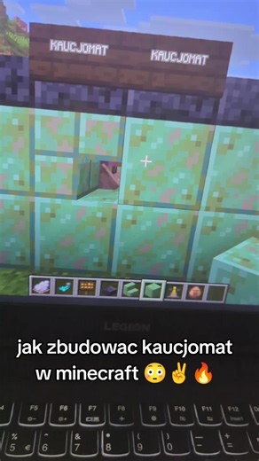 jak zbudować działający kaucjomat w minecraft nie clickbait #kaucja #kaucjomat #minecraft #buildhacks #plakal