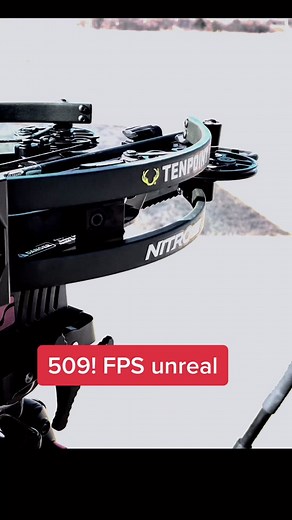 Fastest ever bow made! #tenpointcrossbow nitro505 unreal #crossbow #archery #archerytok #hunting