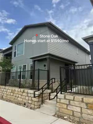 Stone Oak listen up 🚨 I have a amazing deal for you… brand new townhomes for as low as $1540 a month 🙌🏻 Every home will come with its own garage and washer/dryer 🔥 If your interested do not wait these homes will not last long for this price #home #texas #sanantonio
