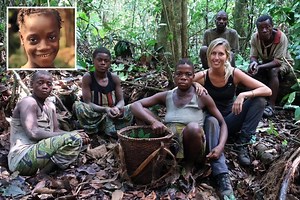Meet the extreme pygmy tribe who file their teeth with knives and believe young mum died from 'witchcraft sex'