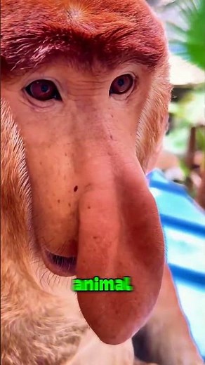 😳 The Strangest Monkey in the World #curiosities #animal #monkey