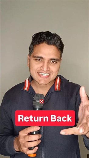 Ye Galti 99% log karte hain! ❌ Stop saying 'Return Back' #Shorts #modernenglish