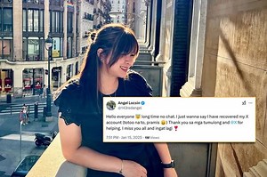 Angel Locsin pens post as hacked X account recovered | ABS-CBN Entertainment