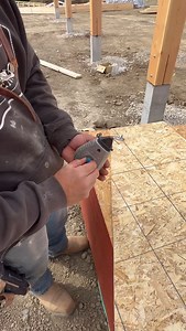 1.8K reactions · 35 shares | Using the pin on the @oxtoolsusa chalk line to snap an angled line solo! No need to tack a nail or grow a third arm… super handy  #CinchCarpentry #QualityOverQuantity #PostFrame #Framing #Carpentry #Chalk #ChalkLine #Tools #ToolsOfTheTrade #ToolAddict #Sheeting #Alberta | Cinch Carpentry | Facebook