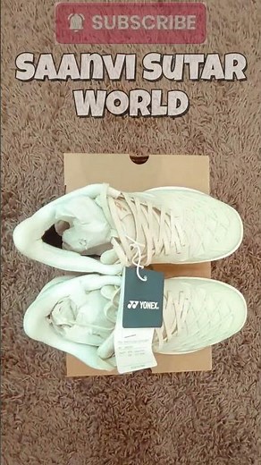 Yonex Power Cushion Cascade Drive 3 Light Beige Review! Badminton Shoe #saanvisutarworld #badminton
