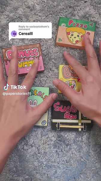 DIY Paper Crafts: How to Make a Cereal Dispenser Blind Box