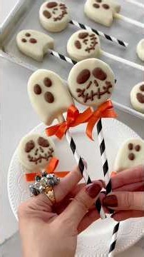 Easy Halloween Cake Pops ! 👻 #cakepops #easybaking #halloweenbaking #cakepoptutorial