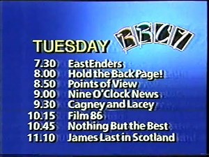 BBC1 | closedown | 20th January 1986