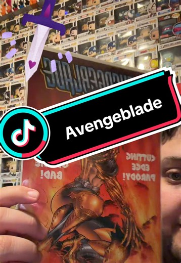 @RobLiefeld I found it.. in the wild… #Avengeblade and it was sooooo much fun! I hope to find issue 2 and it be great to see this character resurface in some modern aspect. So much fun! #comics #maximumpress #witchblade #meta