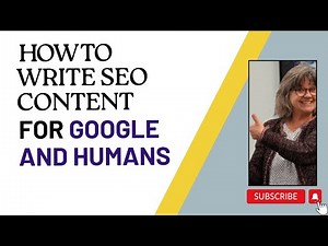 How to Write SEO Content for Google AND Humans
