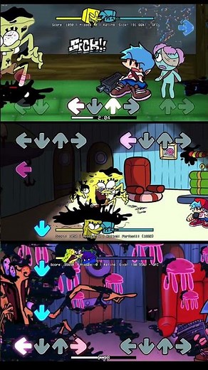 Ready or Not? Vs SpongeBob Glitched Mod - Friday Night Funkin' Game