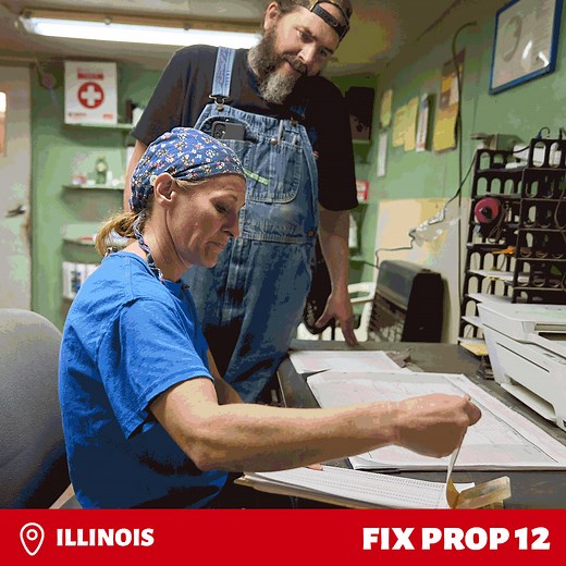 “Prop. 12 opened the floodgates for every state to set its own arbitrary livestock housing requirements, each imposing high costs that make it difficult for Illinois farmers like me to make smart investments for the future of my farm.” -Cheryl Walsh, IL Pork It’s time to #FixProp12 in the Farm Bill to #SaveFamilyFarms that could be forced to choose between continual construction that costs millions or shutting their doors. Rep. Mike Bost Congresswoman Mary Miller Congresswoman Nikki Budzinski Co
