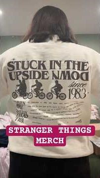 Stranger Things Merch Haul