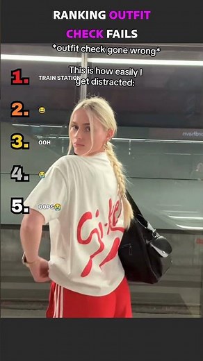 RANKING FUNNIEST OUTFIT CHECK MOMENTS