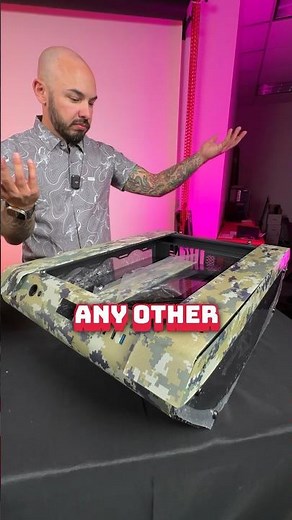 Army TANK PC CASE? 🤯 💥 (pt 2)