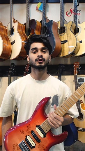 19K views · 478 reactions | Tone. Style. Power. All in One — SQOE SEIB550! Unlock your creativity with a versatile HSH pickup setup and smooth playability. Now available nationwide at Guitar Shop Nepal! #SQOEGuitar #SEIB550 #ElectricGuitarNepal #GuitarShopNepal #EmpoweringtoCreate | Guitar Shop | Facebook