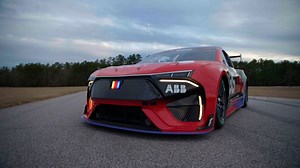 See the first-ever electric race car that could be NASCAR’s future