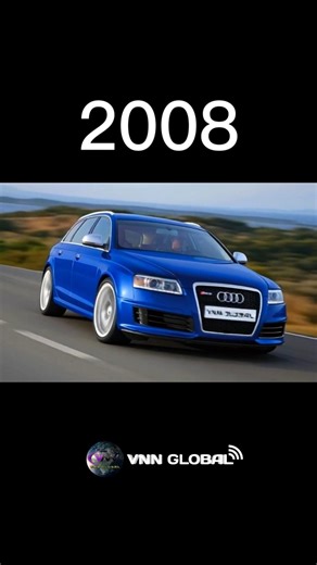Evolution Of Audi RS6 Avant (2002-2026) #shorts