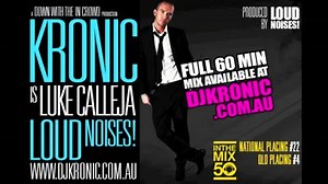 Listen to the FULL 60 MIN mix at www.soundcloud.com/dj_kronic or www.djkronic.com.au | Kronic