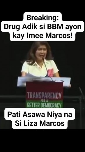 1M views · 1.4K reactions | Ayus din nuh, kung totoo man ito ay sa simula pa lang ay alam na pala ni Imee at ng mga Duterte na drug adik si BBM, pero nakipag-alyansa pa rin sila kay BBM nung 2022 Presidential election. Naisahan nila ang taumbayan. Ngayon feeling victims. | Save Our Country PH | Facebook