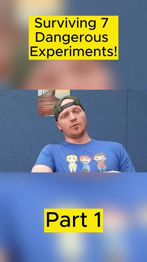 Surviving 7 Dangerous Experiments! Part 1 #unspeakable #viral #trending #foryou #fyp #survived #surviving