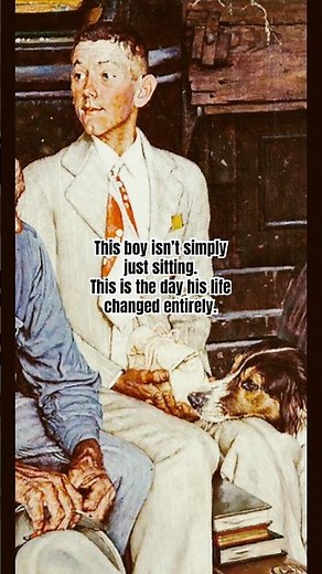 Norman Rockwell’s Breaking Home ties | 1951 | #history #arthistory #artforthought #normanrockwell