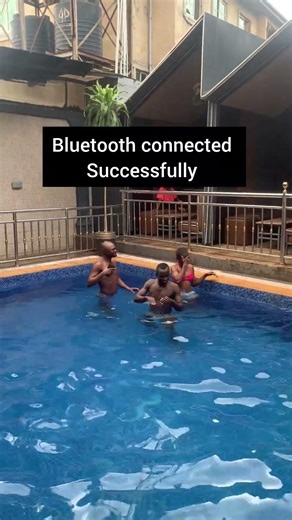 swimming pool bluetooth connected successfully