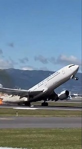 A passenger jetliner takes off and an explosion occurs as it climbs, causing the plane to fall apart