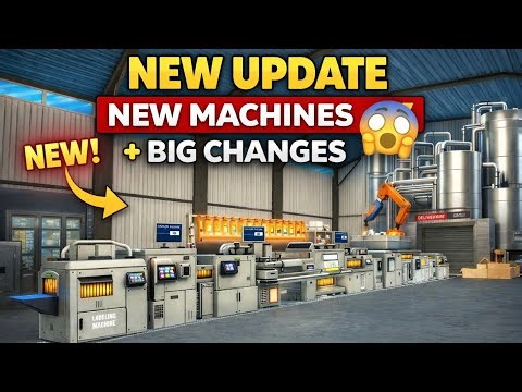 FOOD PROCESS FACTORY NEW UPDATE 😱 | NEW MACHINES + BIG CHANGES!
