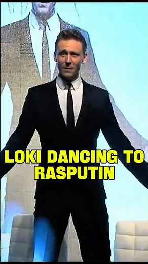 Loki dancing to rasputin #tomhiddleston #rasputin #entertainment #fun #dancing #dance
