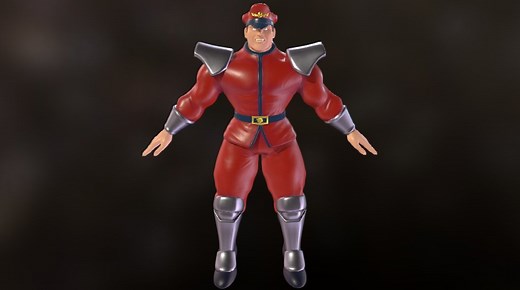 M. Bison - Street Fighter - Download Free 3D model by geir