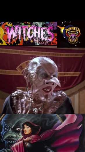Planeta Terror on Instagram: "31 Nights of Witches 🌙 The Witches (1990) Directed by: Nicolas Roeg Cast: Anjelica Huston, Mai Zetterling, Jasen Fisher y Rowan Atkinson. #podcastdecine #pelisdeterror #horrormoviepodcast #horrorcommunity #horrormovies #horroredit #witch #thewitches #horrorcollector"