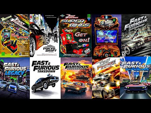 The Evolution of FAST AND FURIOUS Games (2004-2021)