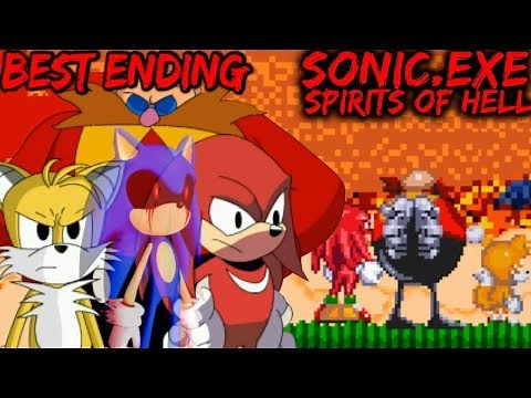 THE EPIC FINALE! - SONIC.EXE: THE SPIRITS OF HELL [Best Ending] - Everyone Survives?!