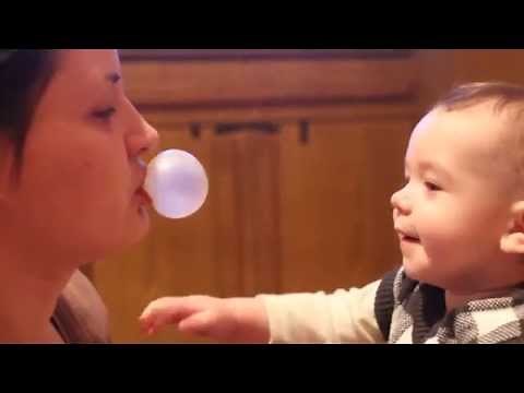 Bubble Gum Pop Baby Laughing