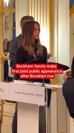 Victoria Beckham was joined by her family in Paris as she was given a prestigious honour by the French government on Monday (26 January). The fashion designer and former Spice Girl, 51, was named a Knight of the Order of Arts and Letters in Paris (Chevalier de l'Ordre des Arts et des Lettres), which recognises contributions to arts and literature. | The Independent