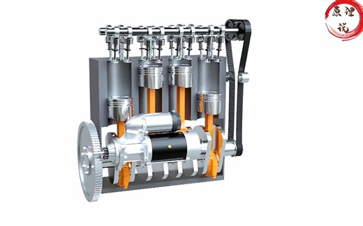 汽车起动机内部结构与工作原理