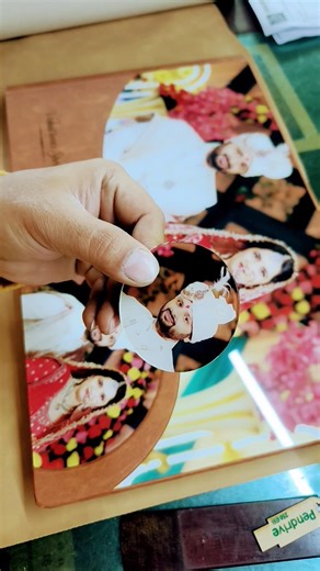 Acrylic Photo Cover | How to make #wedding #photography #shadi #shorts #trending #weddingpictures