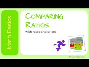 Comparing Ratios with Rates and Prices