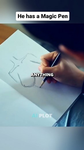 Ai PLot | He can Draw Anything into Reality | Instagram