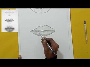 Beginner’s Guide to Drawing Lips | Easy Pencil Art