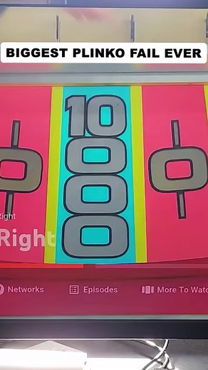 Couldn't believe this happened on Price is Right Plinko! 😟 #plinko #priceisright #thepriceisright #gameshow #fail #gameshowfails #plinkogame #reels #gameshows | Arcade Matt