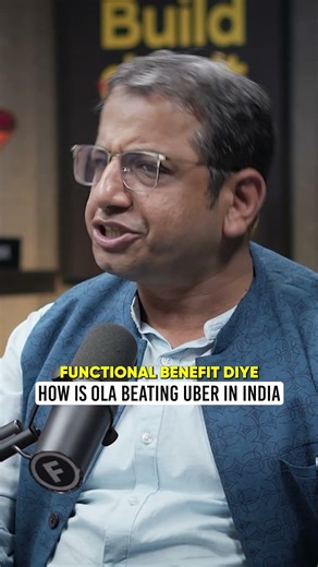 How is ola beating uber in India | Harsh Pamnani | Raj Shamani #shorts