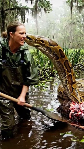 She Fought a 20ft Python to Save The Swamp… Then THIS Happened