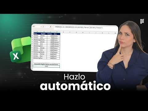 Cómo calcular promedios con múltiples condiciones en Excel
